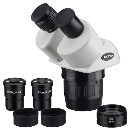 Amscope 20X-80X Super Widefield Stereo Binocular Microscope Head SW24BZ